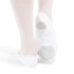 Capezio Stella, Damen-Leinen-Ballettschuhe - Weiß Capezio Stella, Damen-Leinen-Ballettschuhe - Weiß