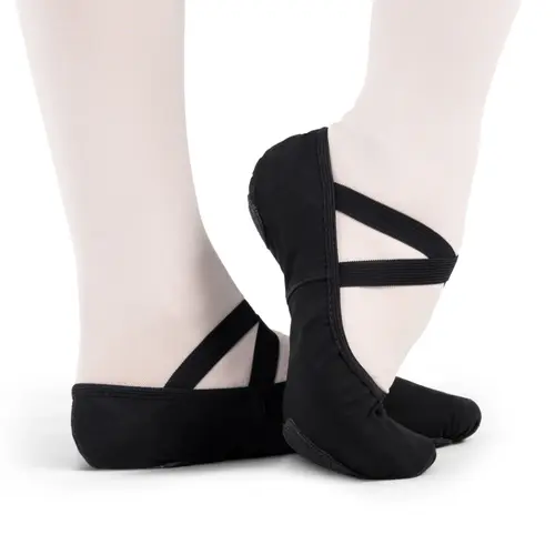 Capezio Stella, Jungen-Leinenschläppchen Capezio Stella, Jungen-Leinenschläppchen