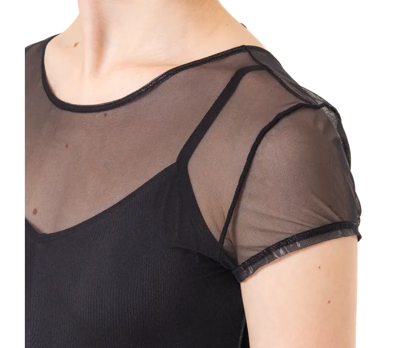 Capezio Sundown Leotard, Damen-Trikot - Schwarz