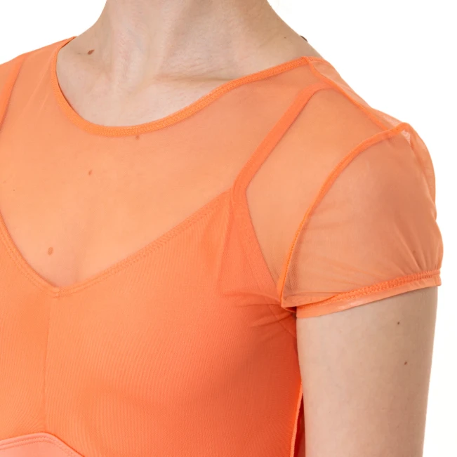 Capezio Sundown Leotard, Damen-Trikot - Apricot Capezio