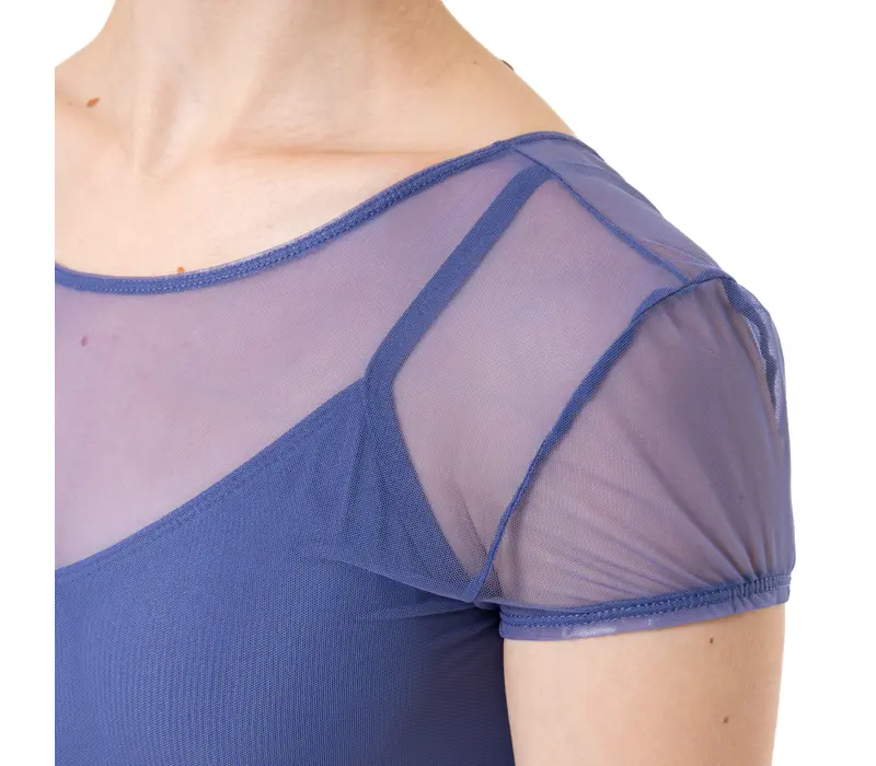 Capezio Sundown Leotard, Damentrikot Capezio Sundown Leotard, Damen-Trikot - Blau - storm blue