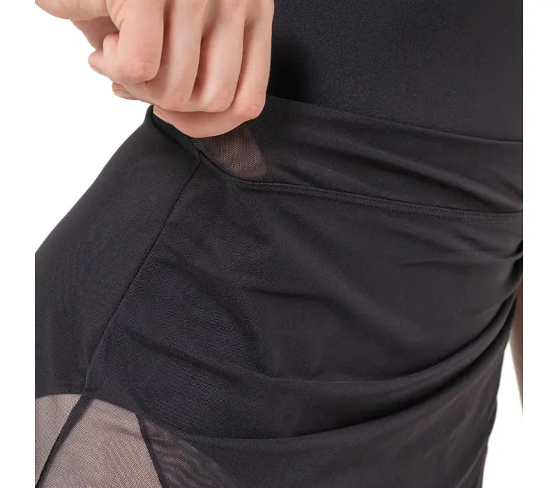 Capezio Sunset Nostalgia Reflection, Rock für Damen – Schwarz