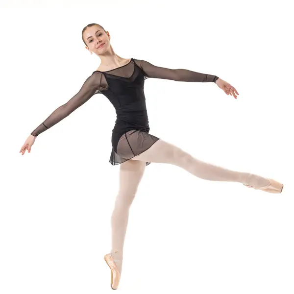 Capezio Dusk Mesh, Damen-Top mit langen Ärmeln