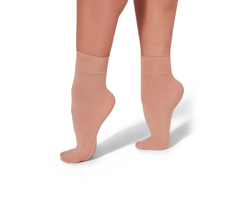 Capezio Tight Sock, universelle Socken - Braun Caramel Capezio