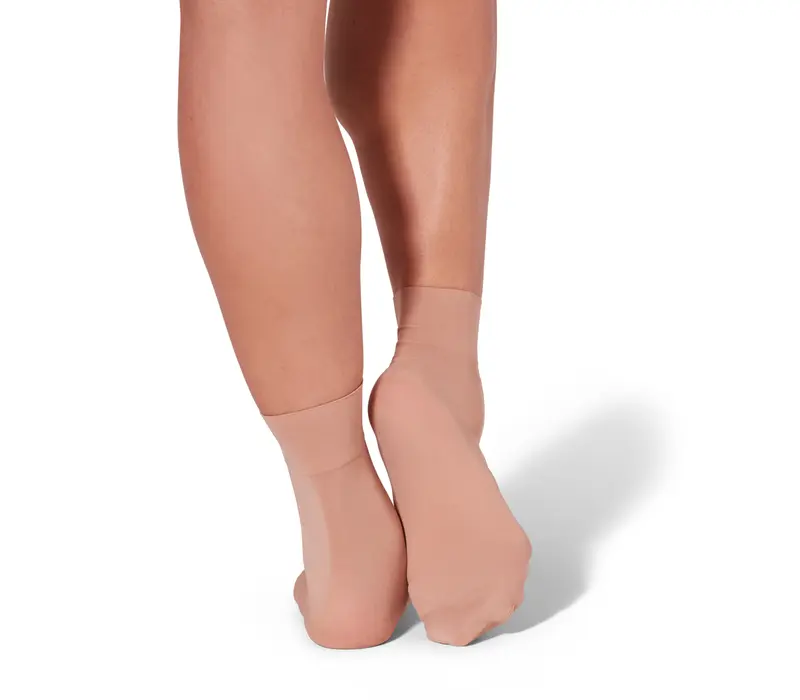 Capezio Tight Sock, universelle Socken - Braun Caramel Capezio