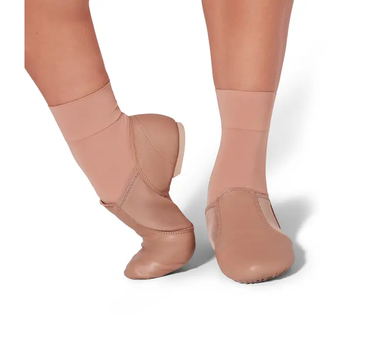 Capezio Tight Sock, universelle Socken - Braun Caramel Capezio
