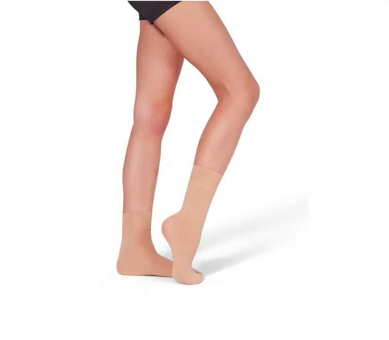 Capezio Tight Sock, Kinder-Söckchen – Braun Caramel Capezio