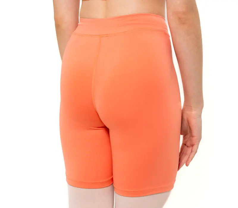Capezio Twilight Short, Damen-Shorts mit Oberschenkellänge – Apricot Capezio