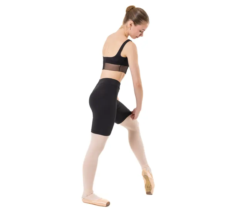 Capezio Twilight Short, Damen-Shorts in Oberschenkellänge – Schwarz