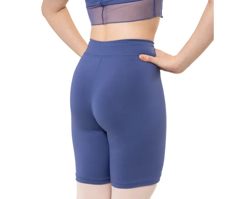 Capezio Twilight Short, Damen-Shorts in Oberschenkellänge Capezio Twilight Short, Damen-Shorts mit Oberschenkellänge - Blau - storm blue