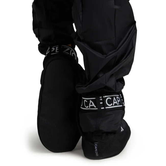 Capezio Varsity Bootie, Aufwärmschuhe für Kinder - Schwarz Capezio Varsity Bootie, Aufwärmschuhe für Kinder - Schwarz