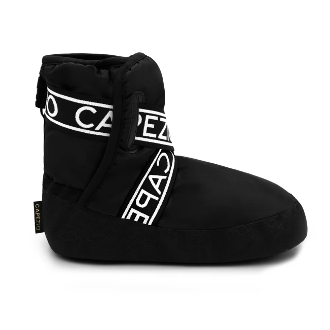 Capezio Varsity Bootie, Aufwärmschuhe für Kinder Capezio Varsity Bootie, Aufwärmschuhe für Kinder - Schwarz