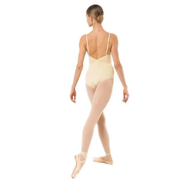 Capezio Wistful Camisole Leotard, Damen-Trikot mit feiner Falte