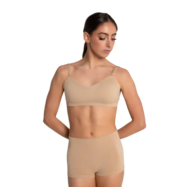 Capezio Seamless Sweetheart Bandeau-BH, Damen-BH