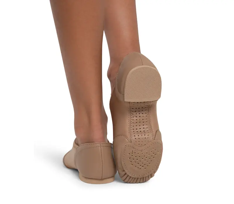 Capezio Glove Jazzschuh, Damen-Jazzschuhe mit ergonomischer Form – Braun Caramel Capezio