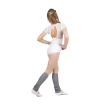 Capezio Puffärmel-Trikot mit Schlüsselloch-Rückenausschnitt, Kindertrikot - Weiß Capezio Puffärmel-Trikot mit Schlüsselloch-Rückenausschnitt, Kindertrikot - Weiß