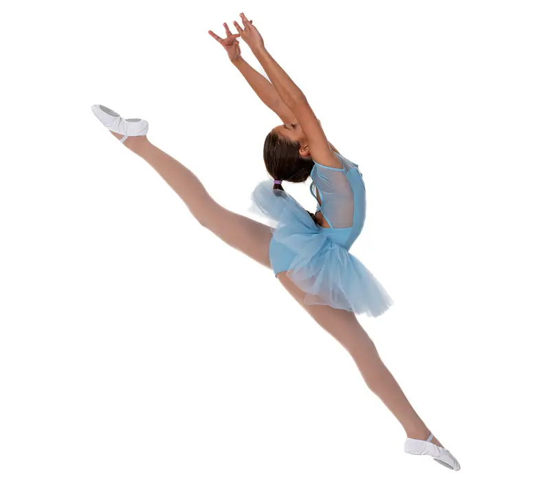 Capezio Keyhole Back Tutu-Kleid, Kindertrikot mit Tutu-Röckchen – Hellblau Capezio Capezio Keyhole Back Tutu-Kleid, Kindertrikot mit Tutu-Röckchen – Hellblau Capezio