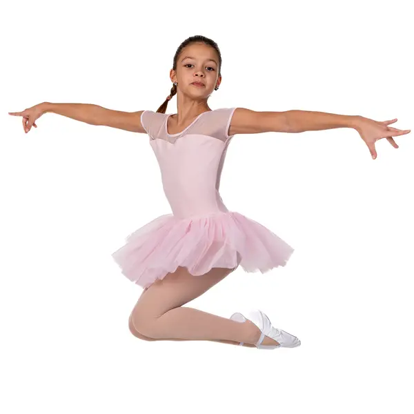 Capezio Keyhole Back Tutu Dress, Kindertrikot mit Tutu-Röckchen