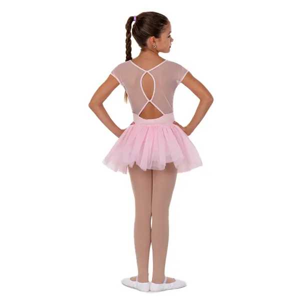 Capezio Keyhole Back Tutu Dress, Kindertrikot mit Tutu-Röckchen