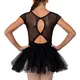 Capezio Keyhole Back Tutu Dress, Kindertrikot mit Tutu-Röckchen
