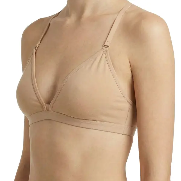 Capezio Deep Neck Clear Back, Damen-BH Capezio Deep Neck Clear Back, Damen-BH