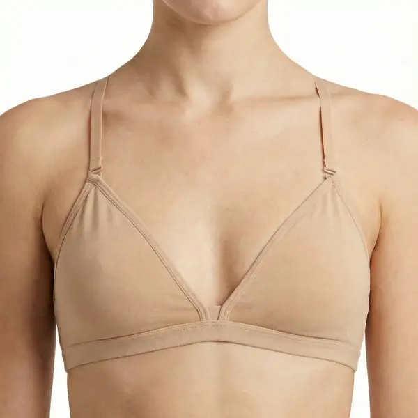 Capezio Deep Neck Clear Back, Damen-BH Capezio Deep Neck Clear Back, Damen-BH