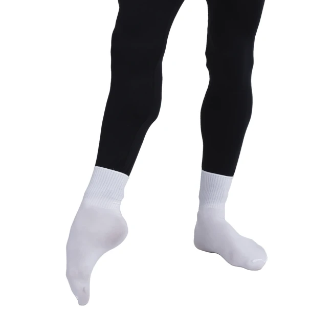 Capezio Ribbed sock, Socken – Weiß