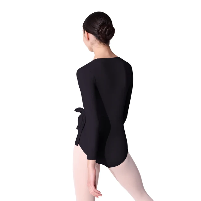 Capezio Essentials Wrap Top, Wickeltop für Mädchen