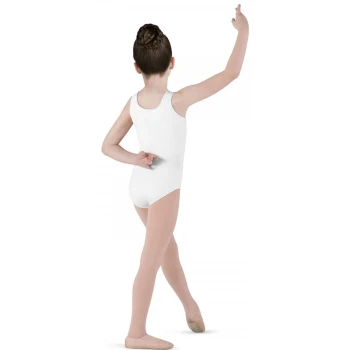 Bloch Dynamic, Trikot mit breiten Trägern – Weiß
