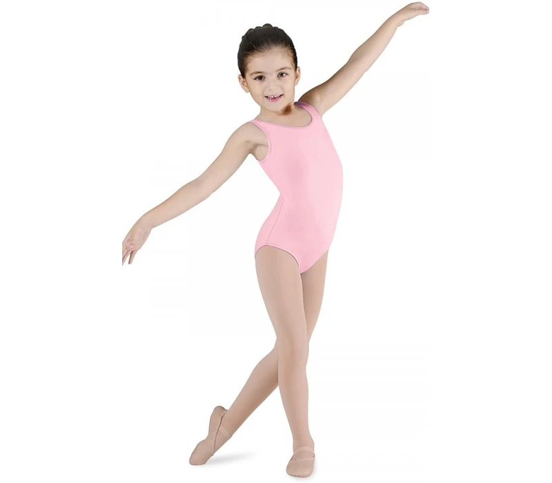 Bloch Dynamic, Trikot mit breiten Trägern – Pink Candy Bloch