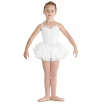 Bloch Valentine, Trikot mit Tutu-Röckchen – Weiß