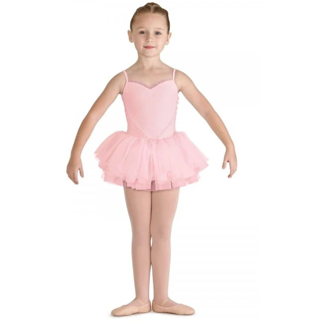 Bloch Valentine, Trikot mit Tutu-Röckchen Bloch Valentine, Trikot mit Tutu-Röckchen – Candy Pink Bloch