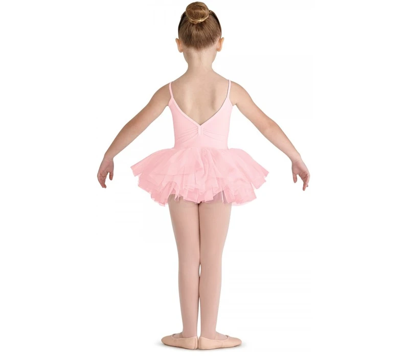 Bloch Valentine, Trikot mit Tutu-Röckchen – Candy Pink Bloch