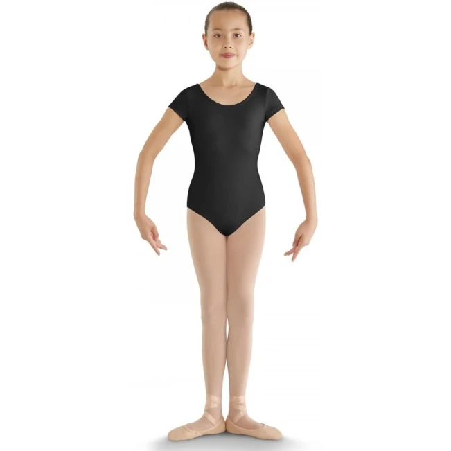 Bloch CL8832 Trikot mit Riemchen-Rücken und Kappenärmeln, Kinder-Balletttrikot Bloch CL8832 Trikot mit Riemchen-Rücken und Kappenärmeln, Kinder-Balletttrikot