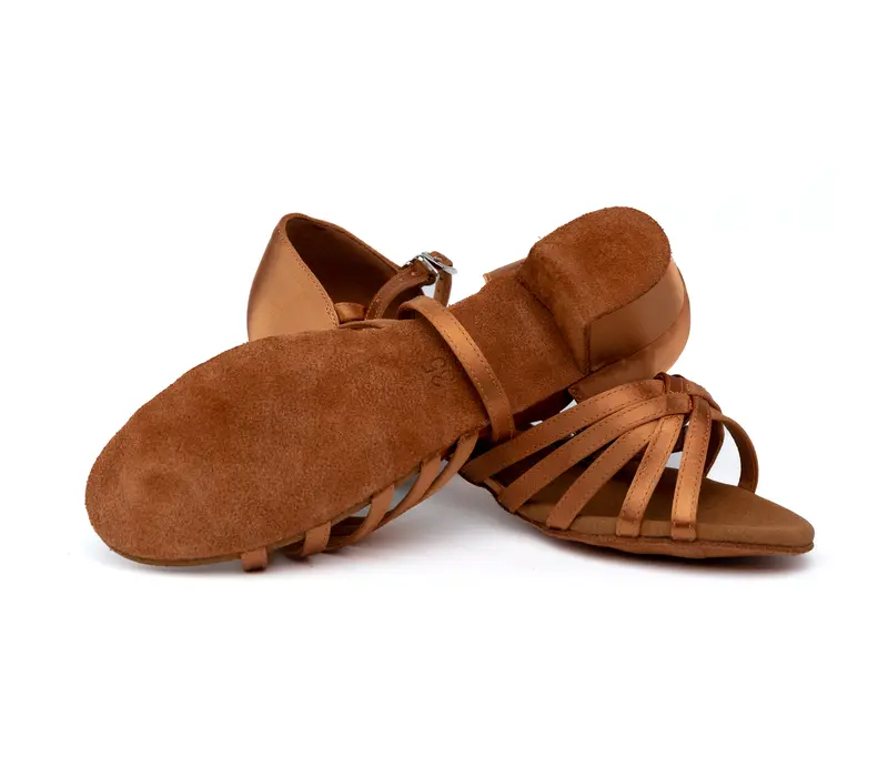 Dancee Amalia, Damen-Lateinschuhe - Hautfarben - Dark Tan Dancee Amalia, Damen-Lateinschuhe - Hautfarben - Dark Tan