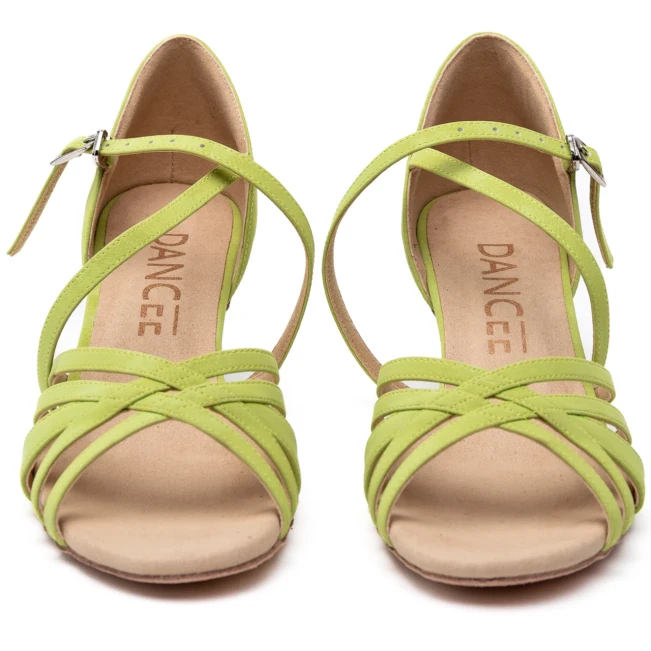 Dancee Any, Damen-Latein-Tanzschuhe Dancee Any, Damen-Lateinschuhe - Frisches Grün