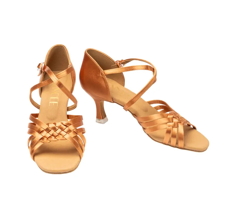 Dancee Clara, Damen-Lateinschuhe Dancee Clara, Damen-Lateinschuhe – Nude – Dark Tan