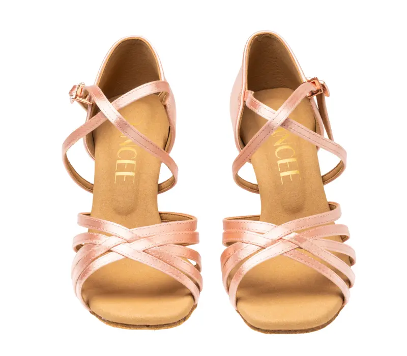 Dancee Dia, Damen-Lateinschuhe – Flesh Satin WJ