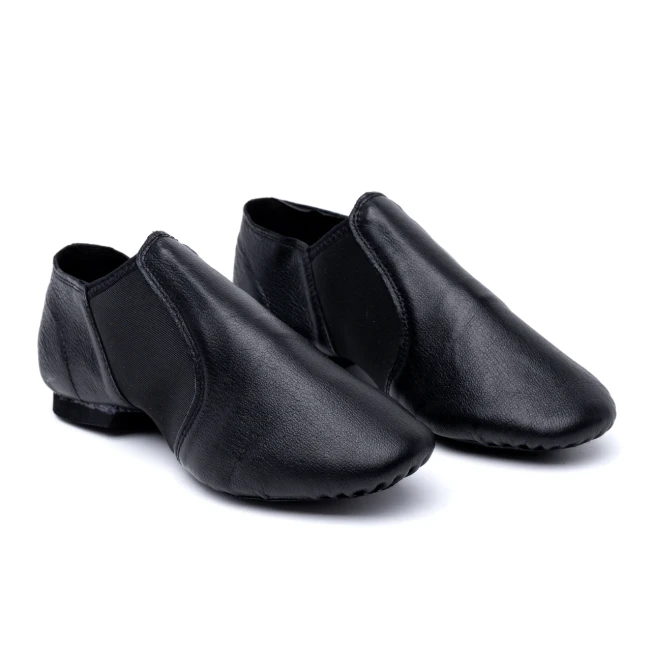 Dancee Jazz Slip-on, Herren-Jazzschuhe – Schwarz