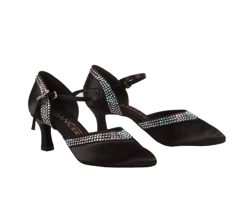 Dancee Grace, Damen-Gesellschaftstanzschuhe Dancee Grace, Damen Gesellschafts-Tanzschuhe - Schwarz