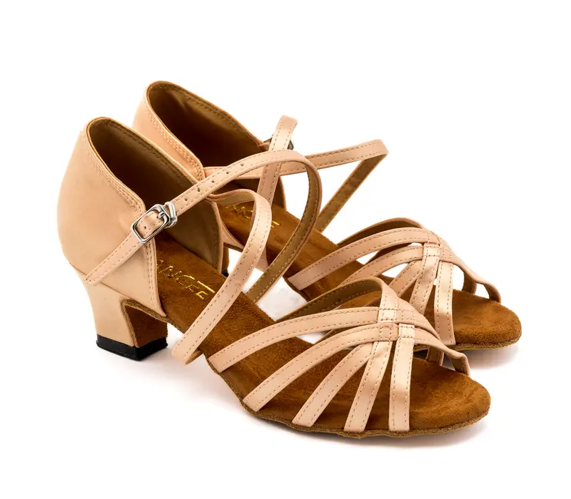 Dancee Lily, Damen-Lateinschuhe - Flesh Satin WJ