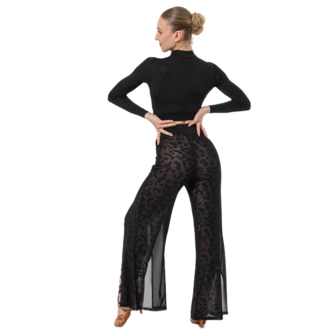 Dancee Nataly ballroom, Damen-Tanzhosen Dancee Nataly ballroom, Damen-Tanzhosen - Schwarz