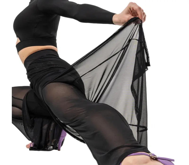 Dancee Nataly ballroom, Damen-Tanzhosen Dancee Nataly ballroom, Damen-Tanzhosen - Schwarz