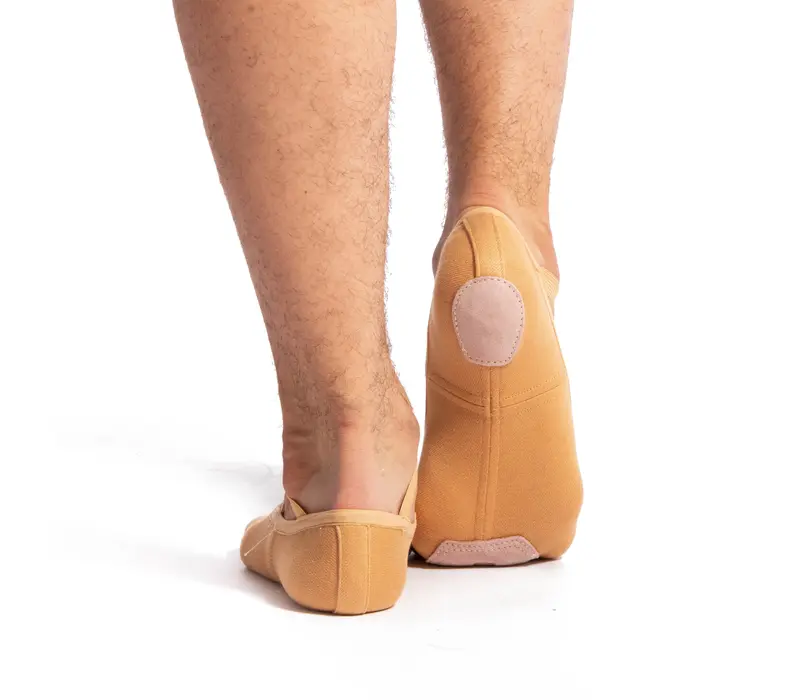 Dancee Pro stretch, elastische Ballettschläppchen für Herren Dancee Pro stretch, elastische Herren-Ballettschläppchen - Hautfarben - Tan