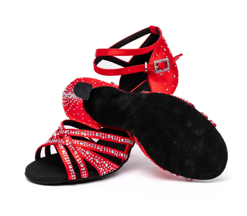 Dancee Star, Damen-Lateinschuhe – Rot – red Dancee Star, Damen-Lateinschuhe – Rot – red