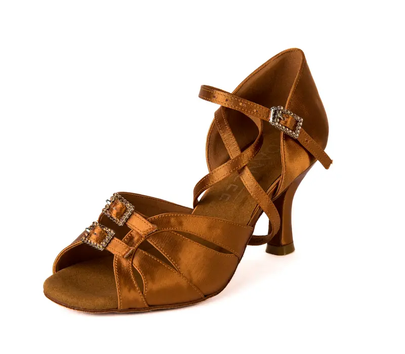 Dancee Stella, Damen-Lateinschuhe - Nude - Dark Tan