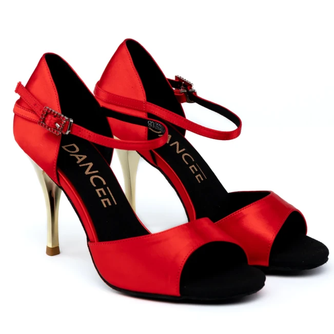Dancee Tereza, Damen-Tanzschuhe für Tango - Rot - red Dancee Tereza, Damen-Tanzschuhe für Tango - Rot - red