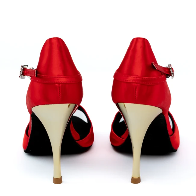 Dancee Tereza, Damen-Tanzschuhe für Tango - Rot - red Dancee Tereza, Damen-Tanzschuhe für Tango - Rot - red