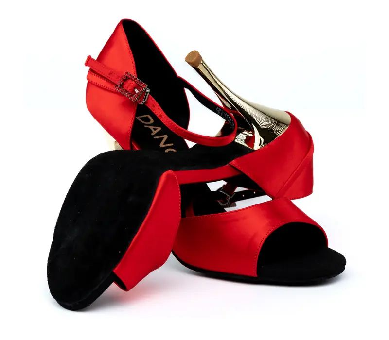 Dancee Tereza, Damen-Tanzschuhe für Tango - Rot - red