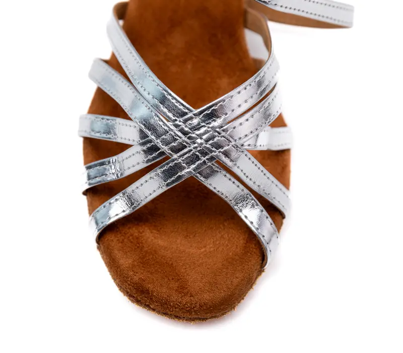 Dancee Zara, Lateinschuhe für Damen - Silber Dancee Zara, Lateinschuhe für Damen - Silber